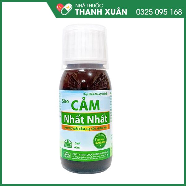Siro cảm Nhất Nhất giải cảm, hạ sốt